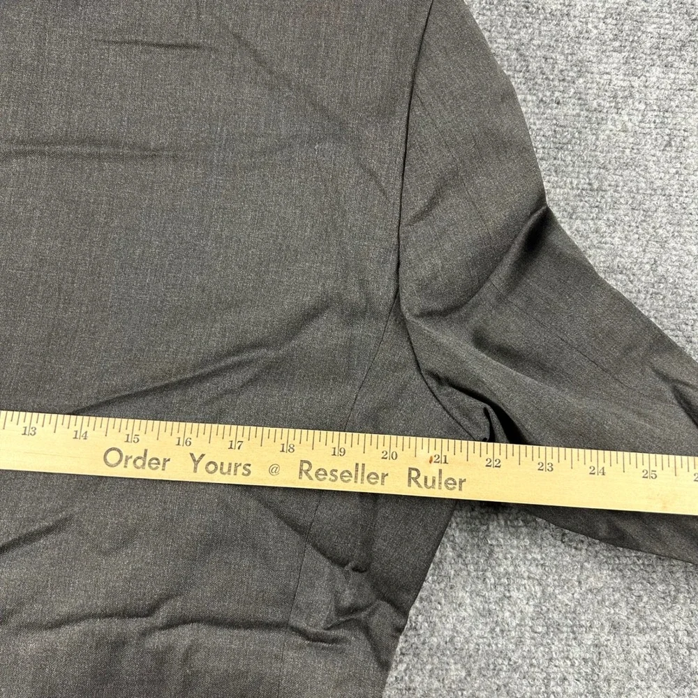 Banana Republic‎ Blazer Men 40R Gray Modern Fit Wool 3-Button Suit Jacket